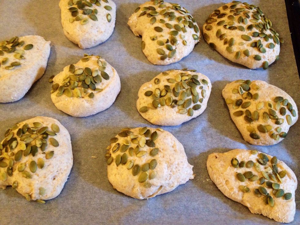 Bake in the oven for 10-15 minutes.