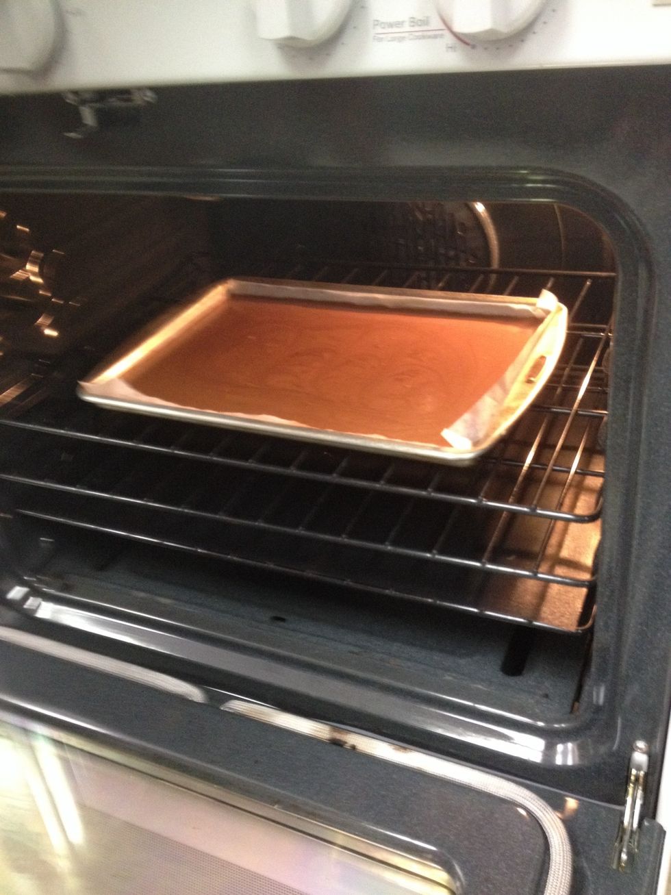 Bake in the oven for 15 minutes