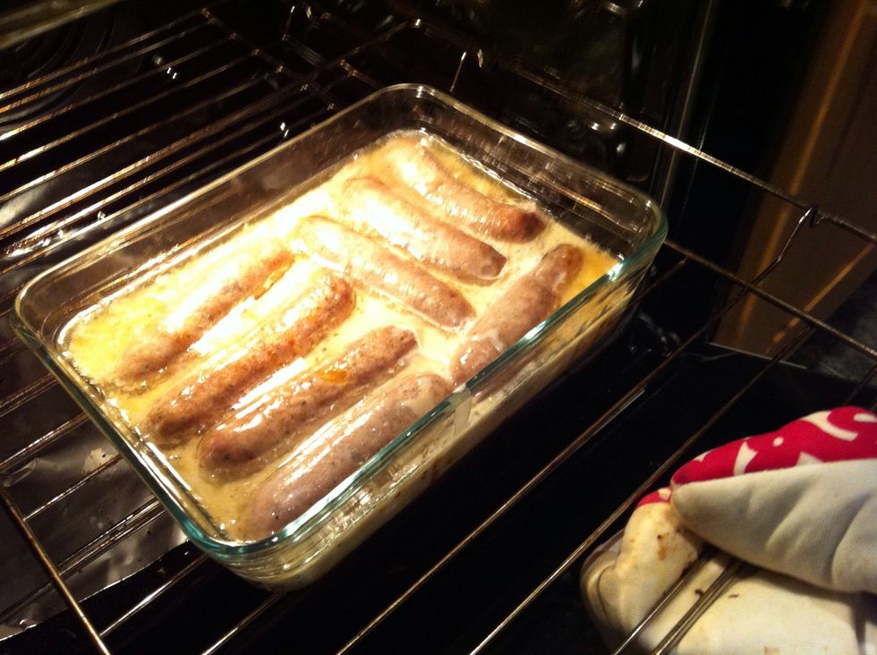 Bake in the oven for 45 mins on a low shelf
