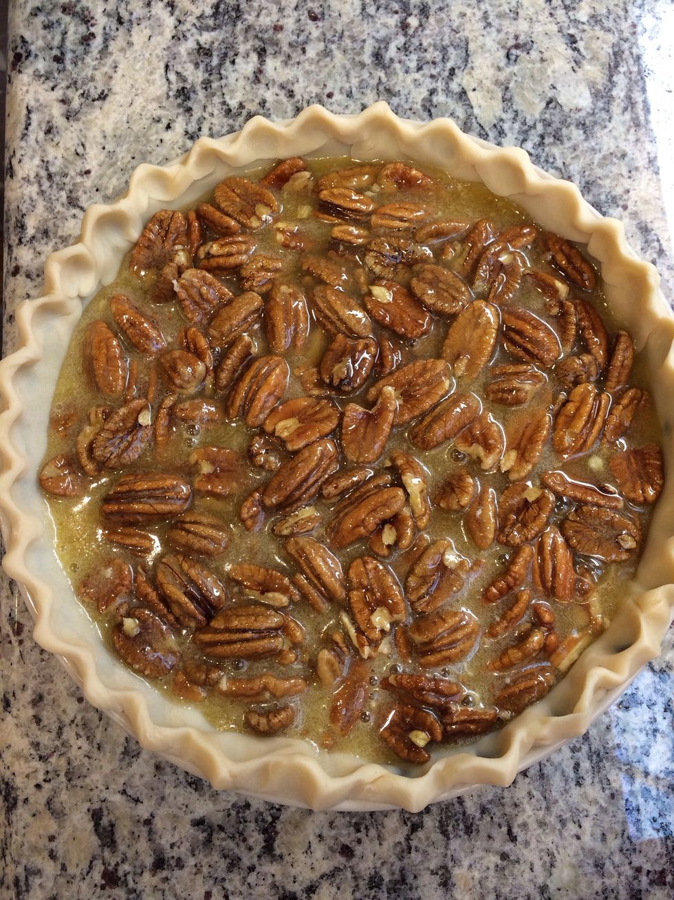 Bake in the oven for 60-70 minutes or until the inside temperature is 200F