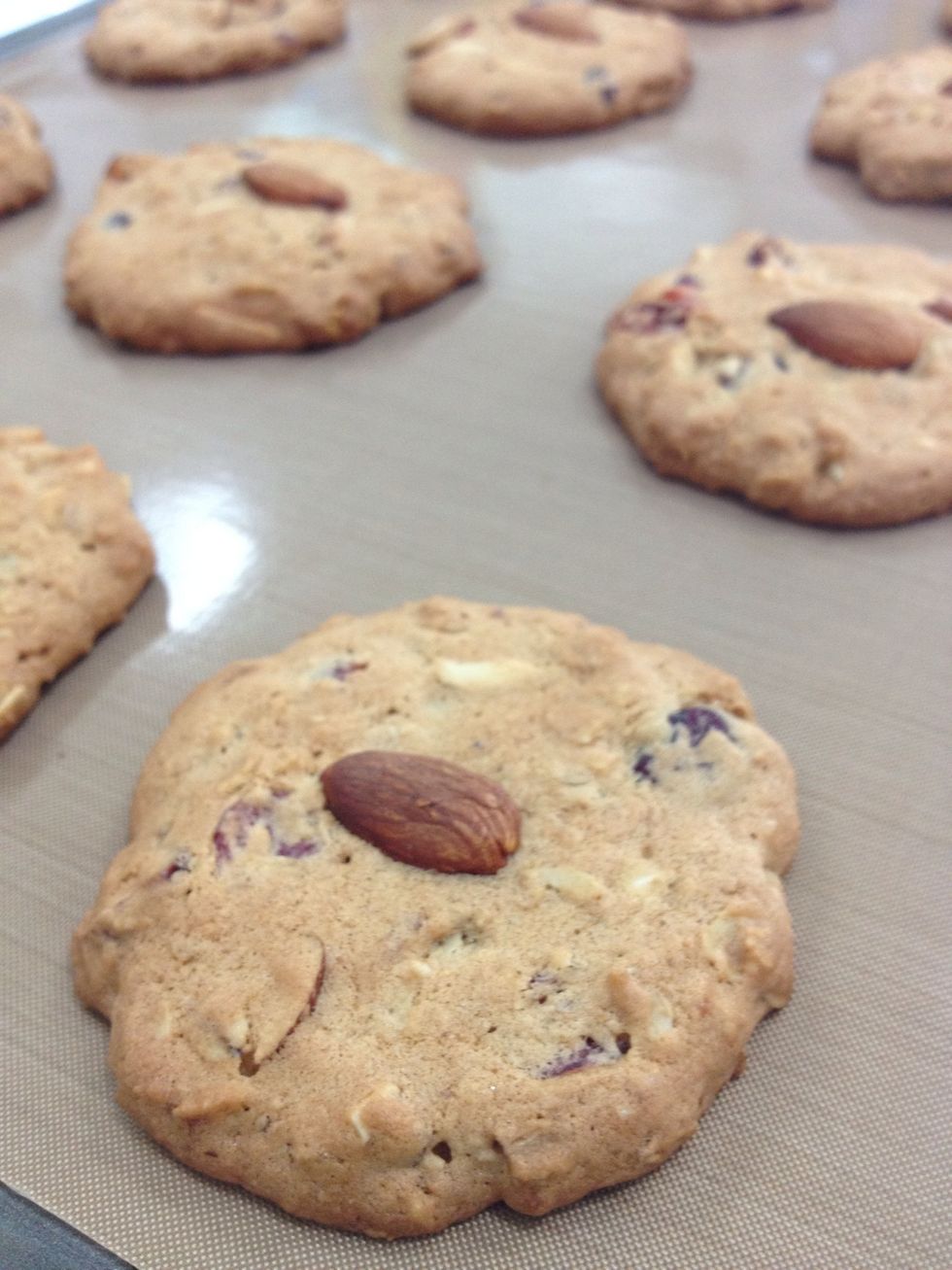 Bake in the preheated oven for 15 minutes.