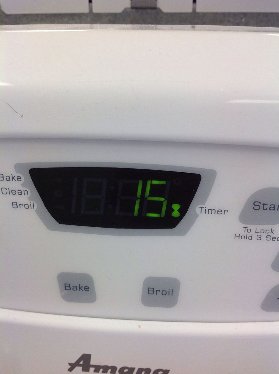 Bake in the preheated oven for 15 to 20 minutes.