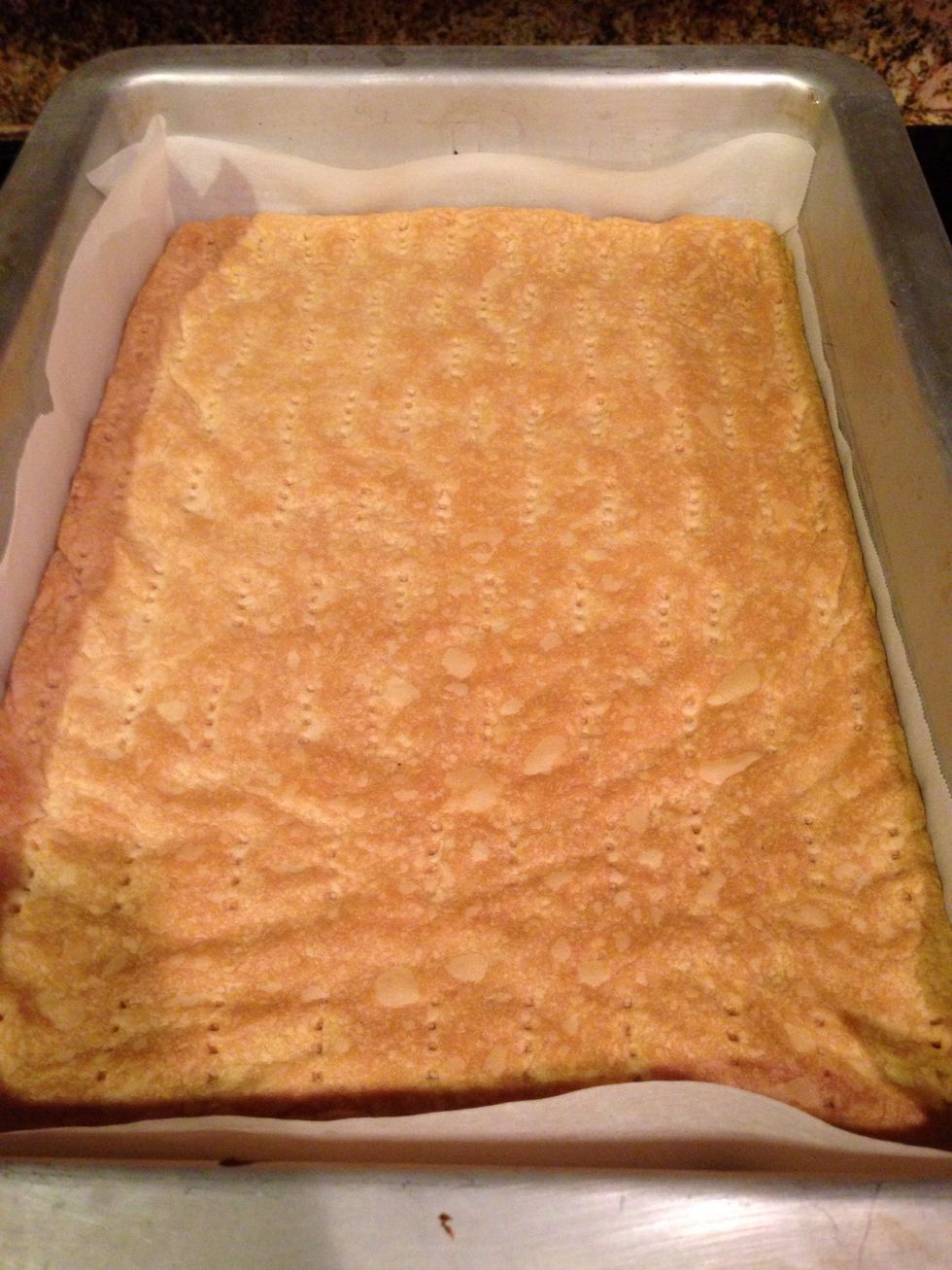 Bake it for 35 to 45 minutes, or until golden brown.