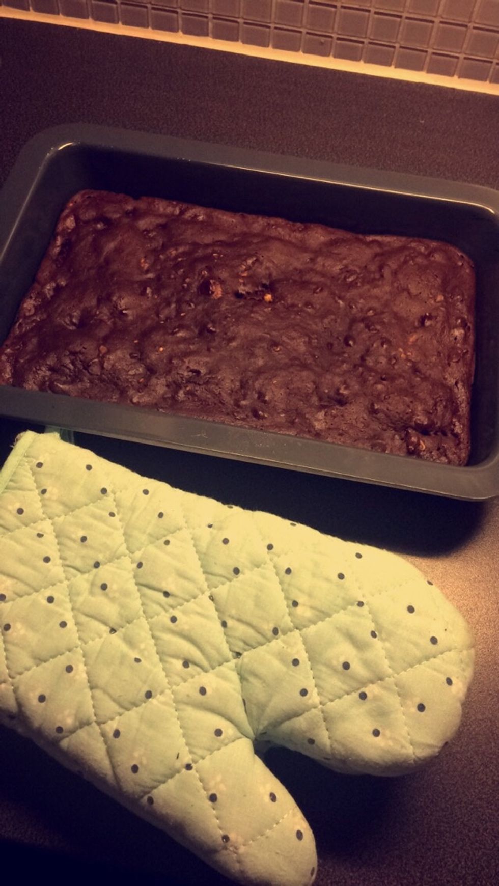 Bake on 175 degrees celcius for 15-25 mins.( until it looks like this)