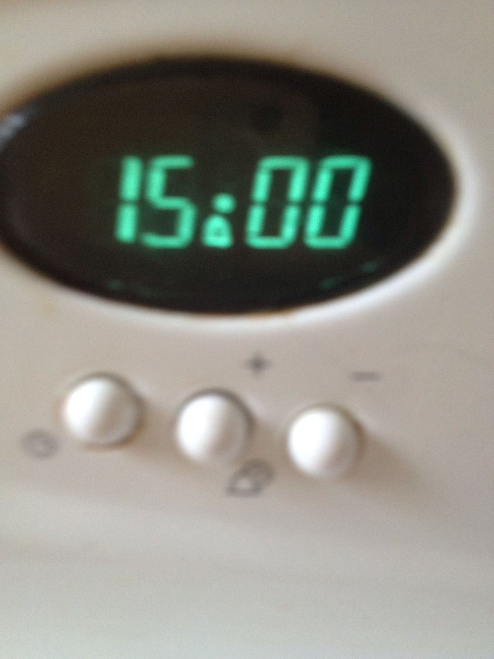 Bake on middle shelf of the preheated oven for 15-20 minutes. Mine generally takes 18 but set at 15 and keep checking...