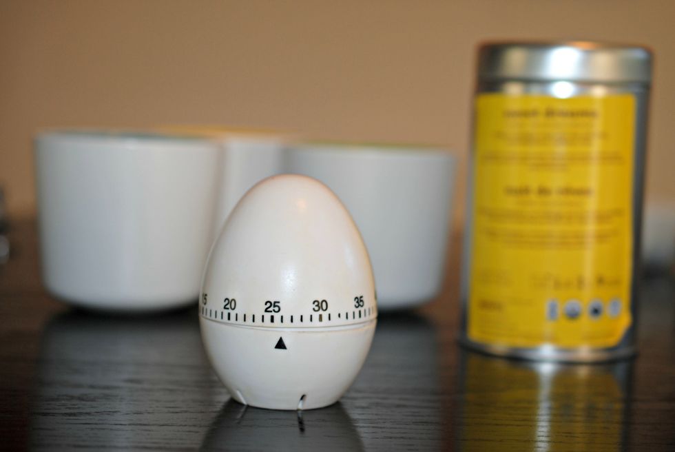 Bake on the middle rack for 25-30 minutes. They\u2019re done when the sides of the cookies begin to turn golden.