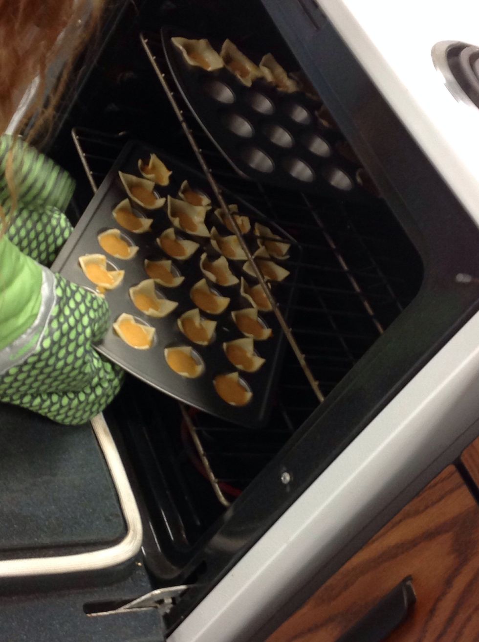 Bake them at 4:50 for 15 minutes