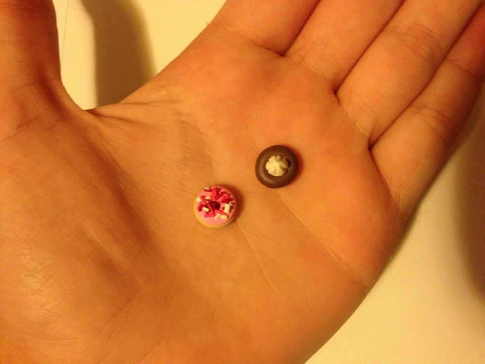 Bake them at the appropriate temperature and make them into whatever you want! Don't forget to add eyepins before baking though. Also a good glazing will really bring them to life!