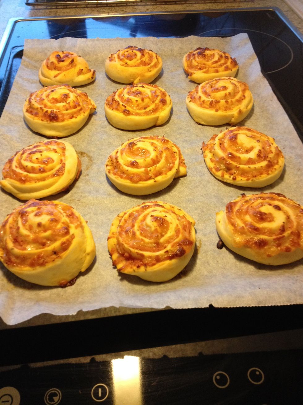 Bake them for 20 minutes at 200 degrees