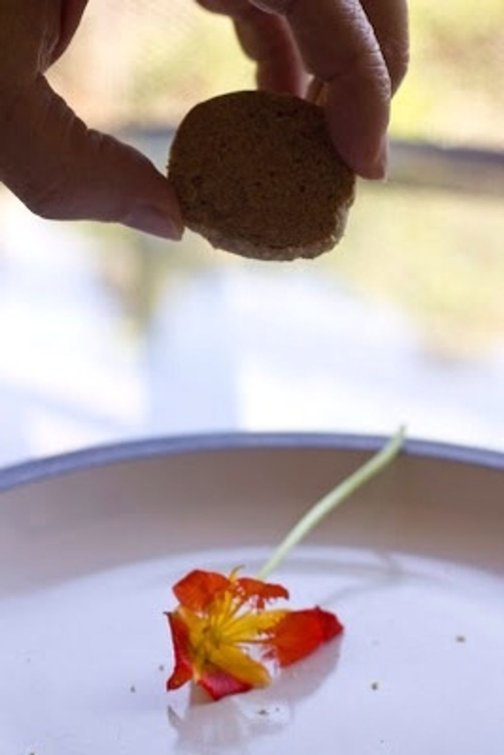 Bake them for about 10 minutes, turn off the oven and then let them rest for about 5 minutes before taking them out, and cooling on a rack.