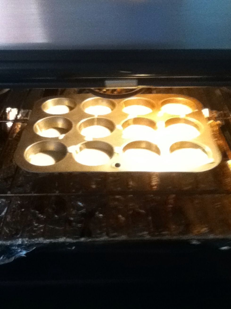 Bake until golden brown and inflated.