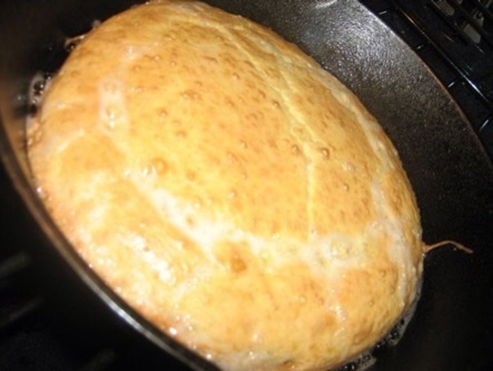 Bake until the edges are deep golden brown and crisp, about 20 minutes.