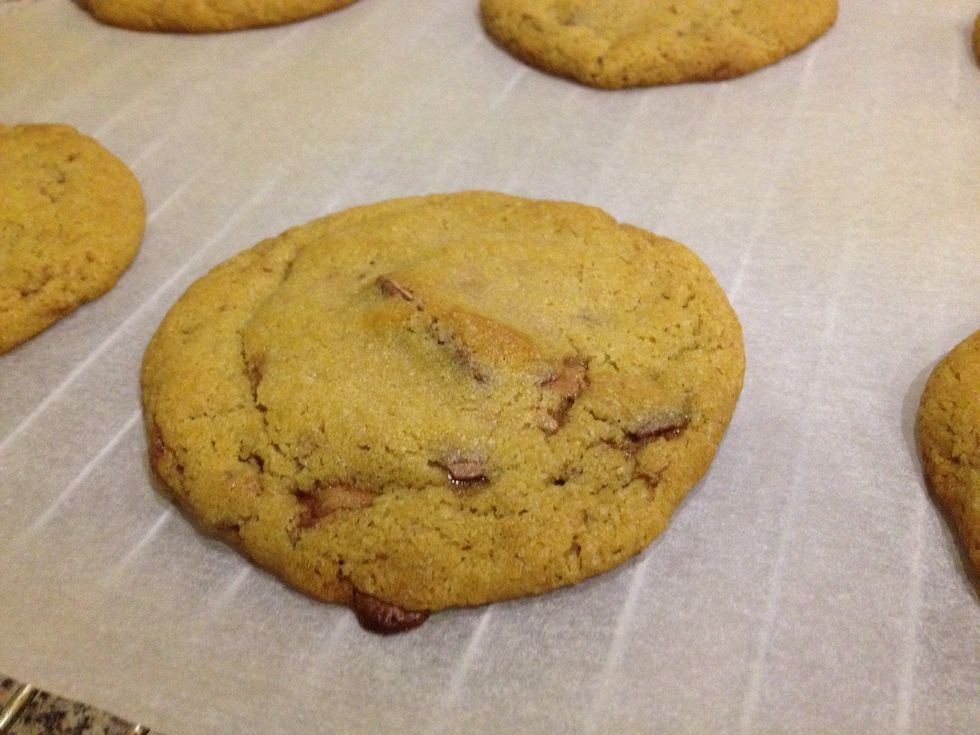 Baked and ready to eat - jummy :)