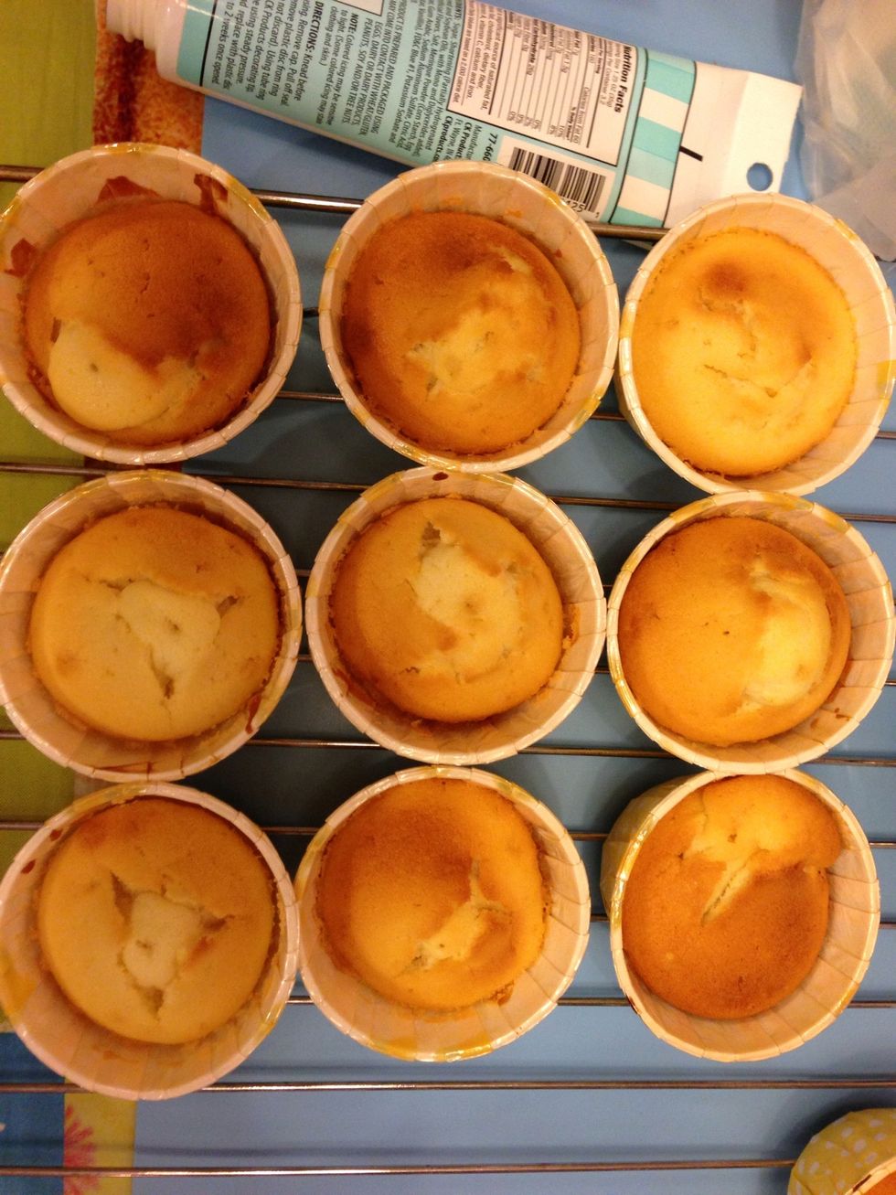 Baking done!!! Cool down 5 mins