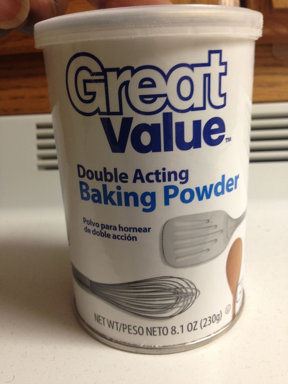 Baking powder: 2tsp