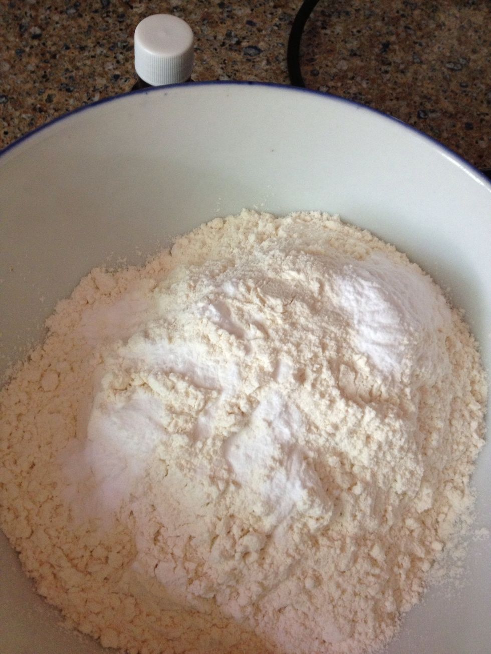 Baking soda added.
