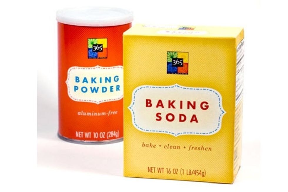 Baking soda and baking powder