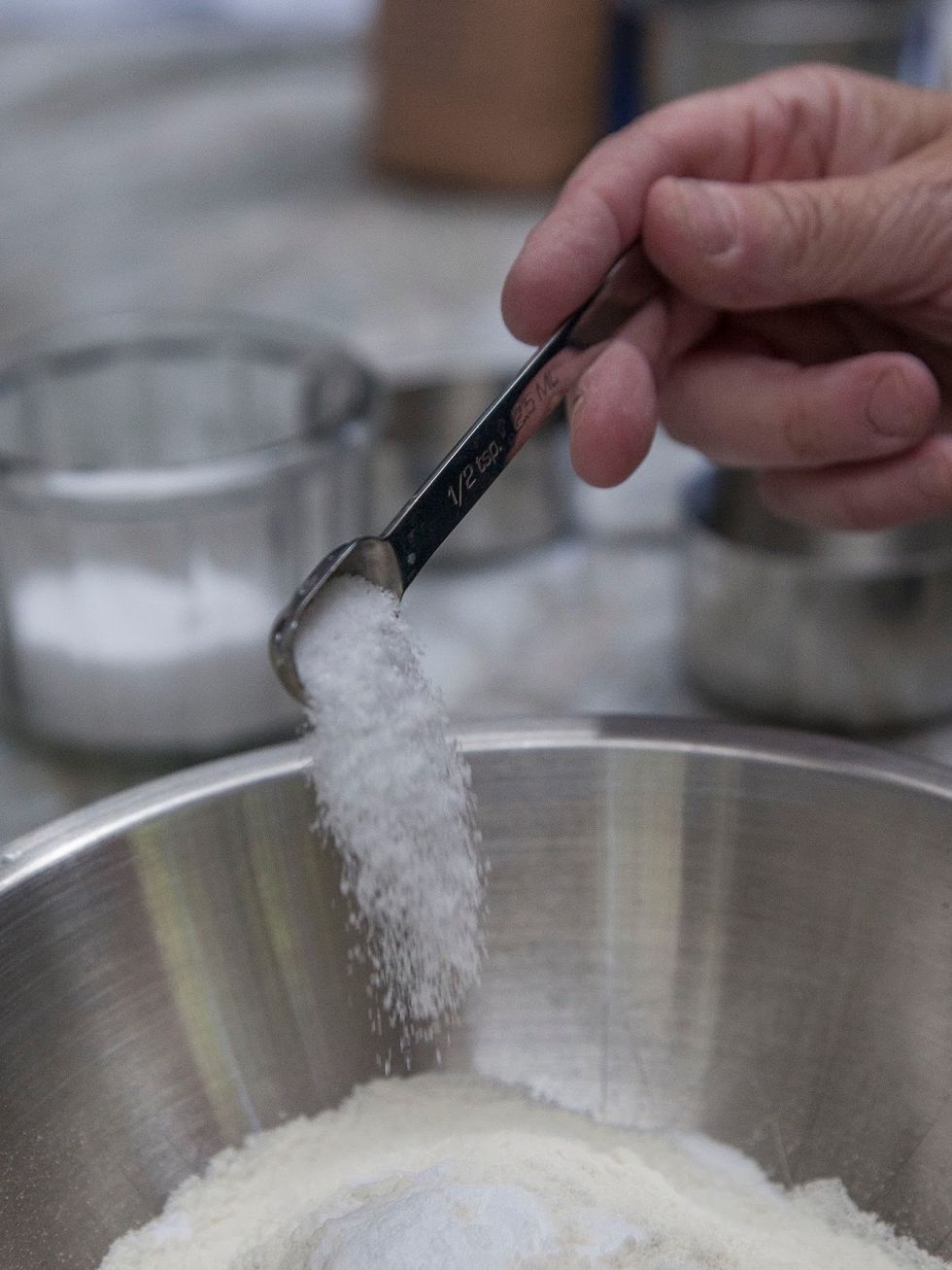 ...baking soda and salt.