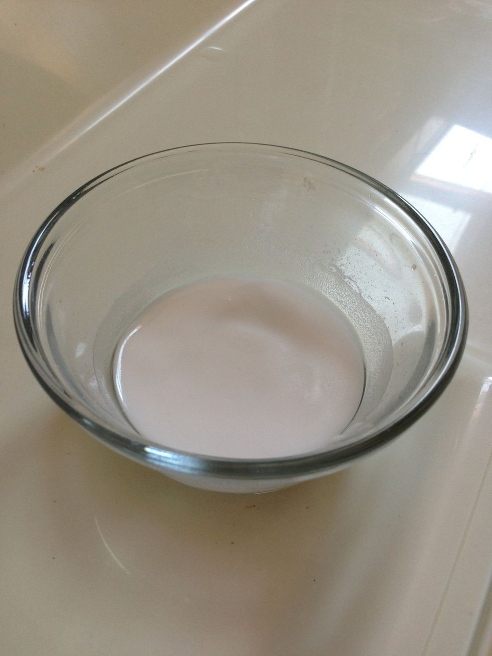 Baking soda and vinegar paste.