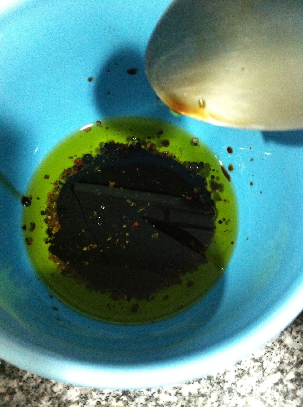 Balsamic vinegar (remember, is all to taste, so just adjust to your preferences/mood)