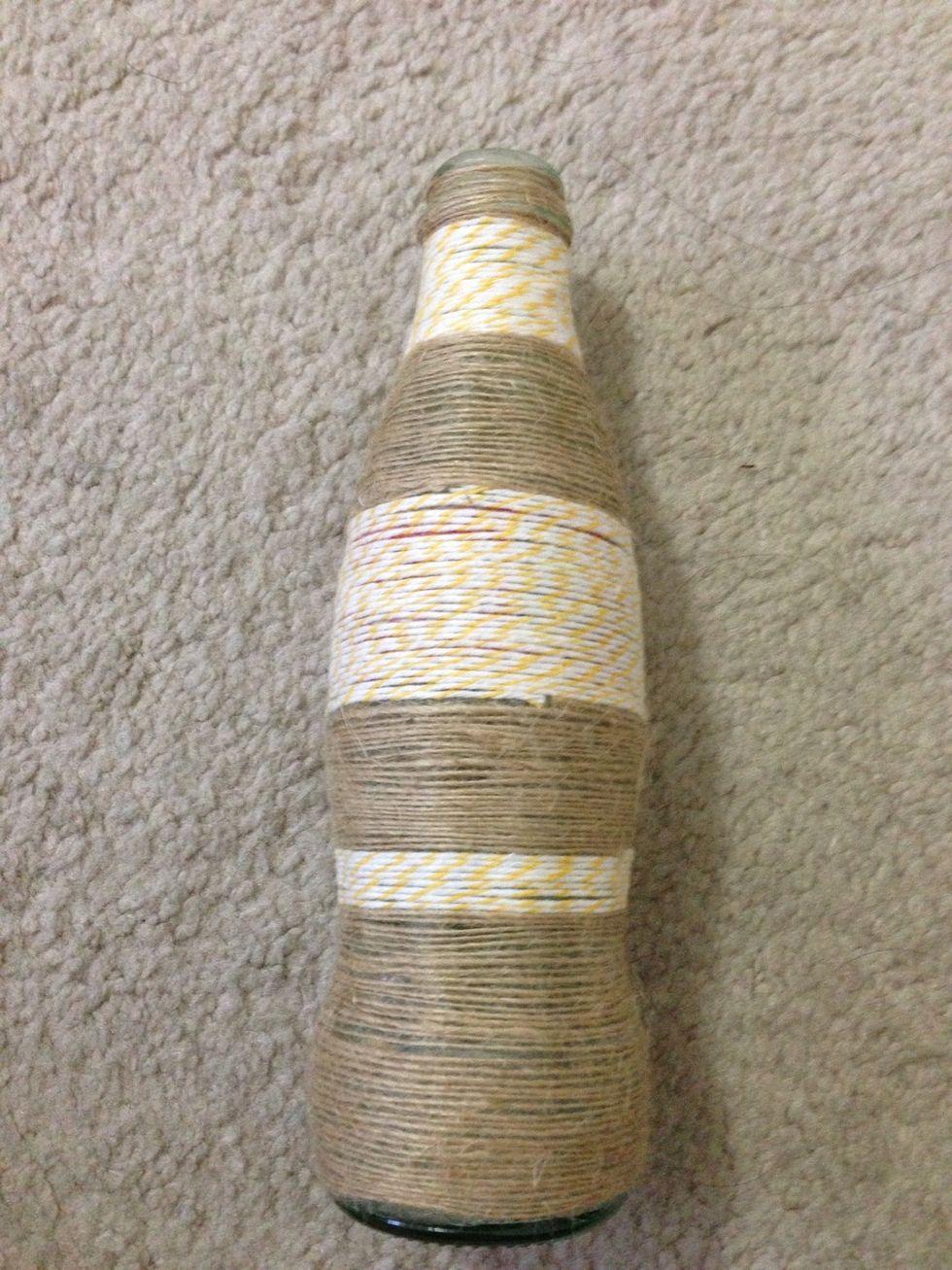 BAM! The final product :)) I love the colors and how organic it looks. Very simple and inexpensive gift to make for friends or family!