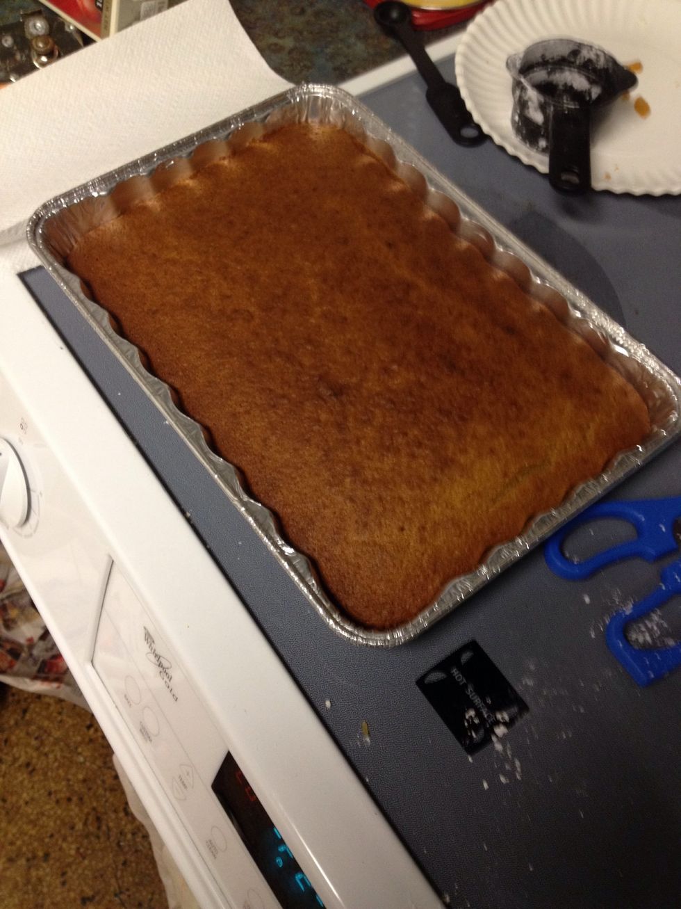 Bars are done, wait for them to cool.