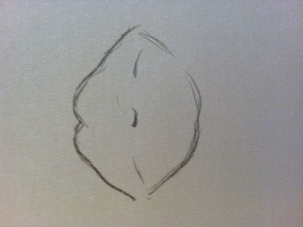 How to draw puckered lips B+C Guides