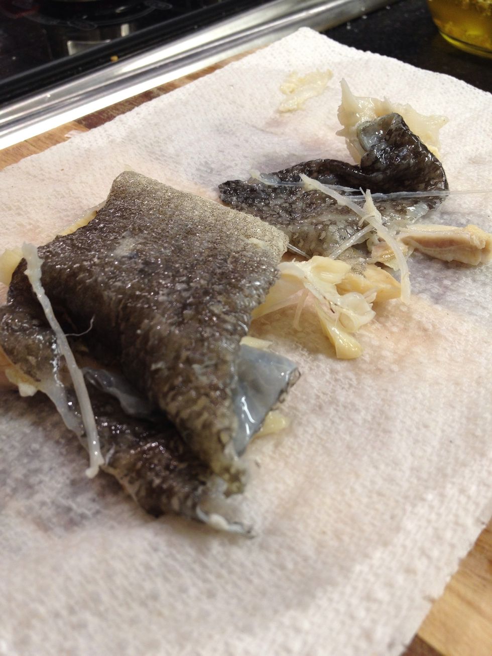 Basura. Or use it to make stock if are into those things.