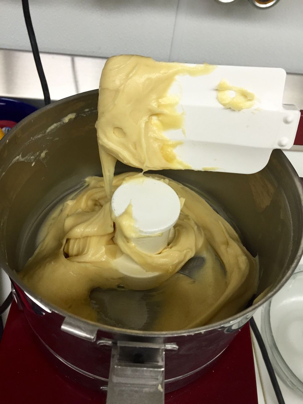 Batter will be smooth and creamy.