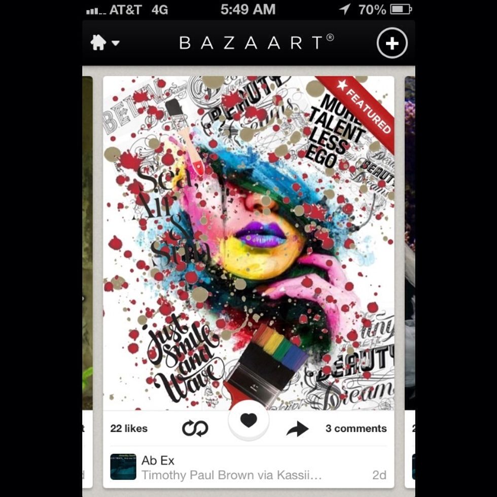 Bazaart is also available for the iPhone!