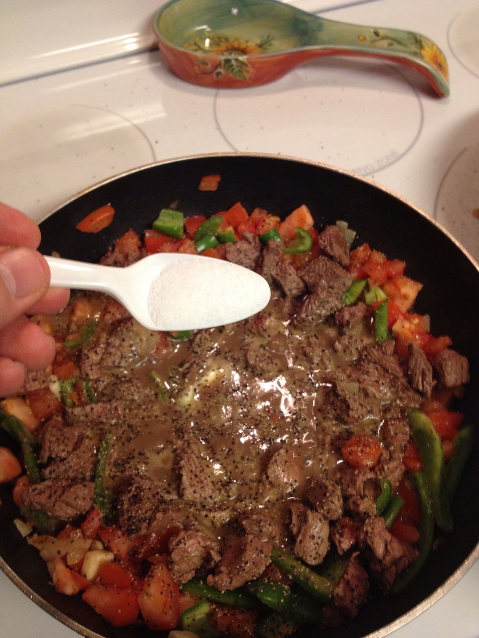 Be careful because the "Tomato bouillon" is salty, not too much salt