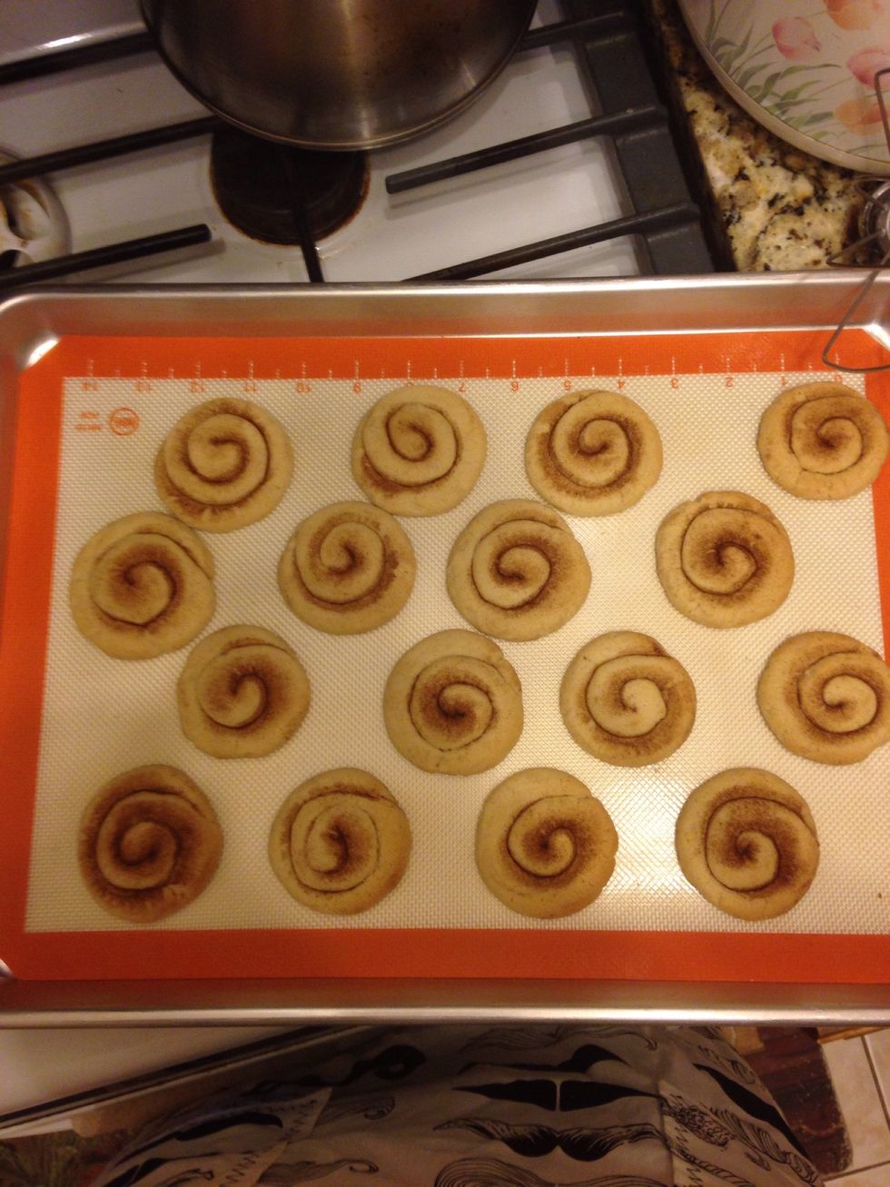 Be careful not too over bake! They get very crunchy!