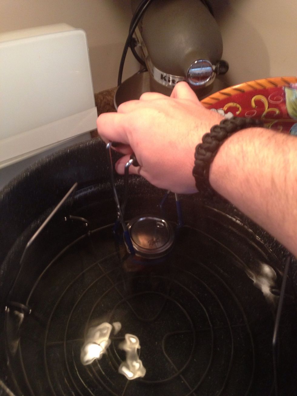 Be careful you don't splash and burn yourself!