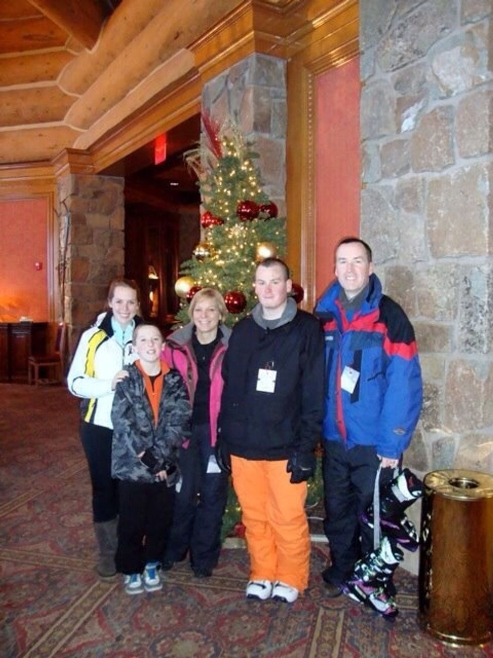 Be close with your family because they are the only ones you are going to have,