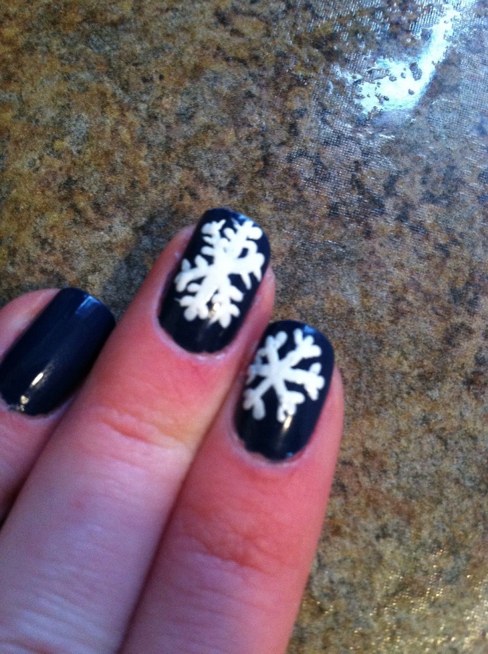 Be creative and change the way some snowflakes look!