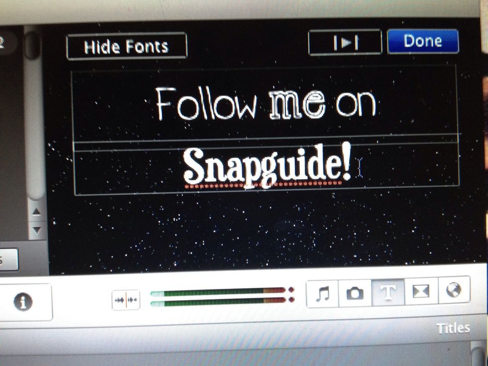 Be creative with your fonts! I love to mix n match!