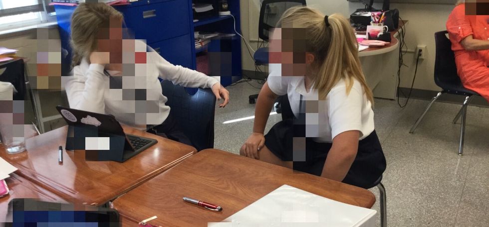 Be nice and talk to different people at school