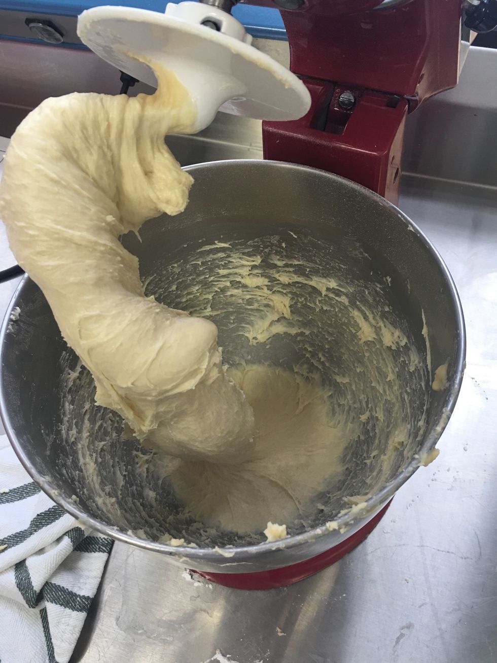 Be patient; It may not look like butter will incorporate, but it will.