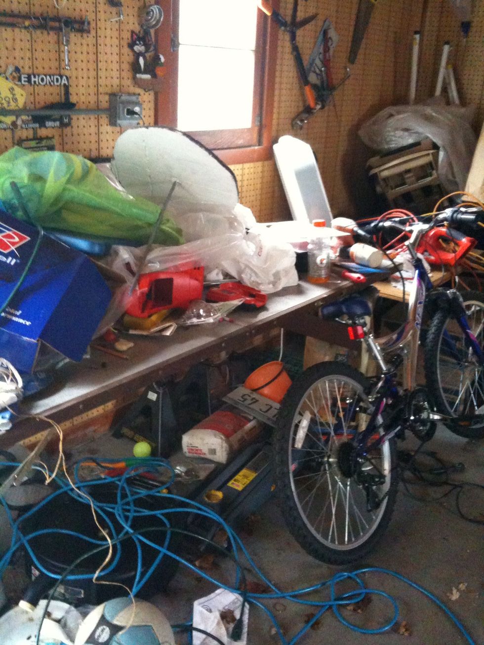 Be prepared to search in your smelly, dirty old garage or basement for a few things.