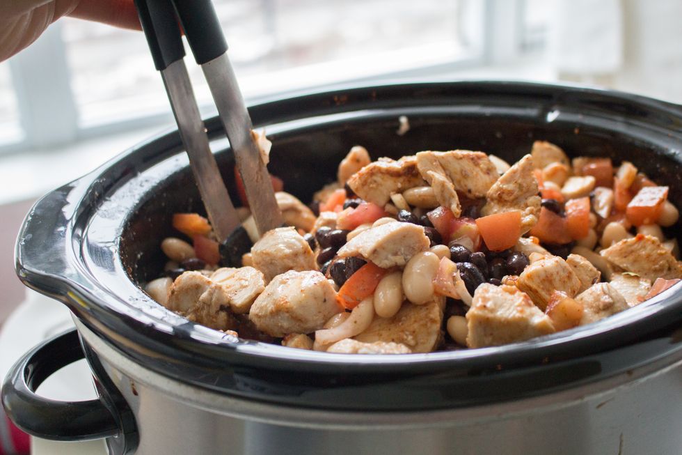 Be sure to mix the ingredients around.