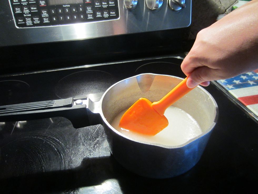 Be sure to stir frequently!