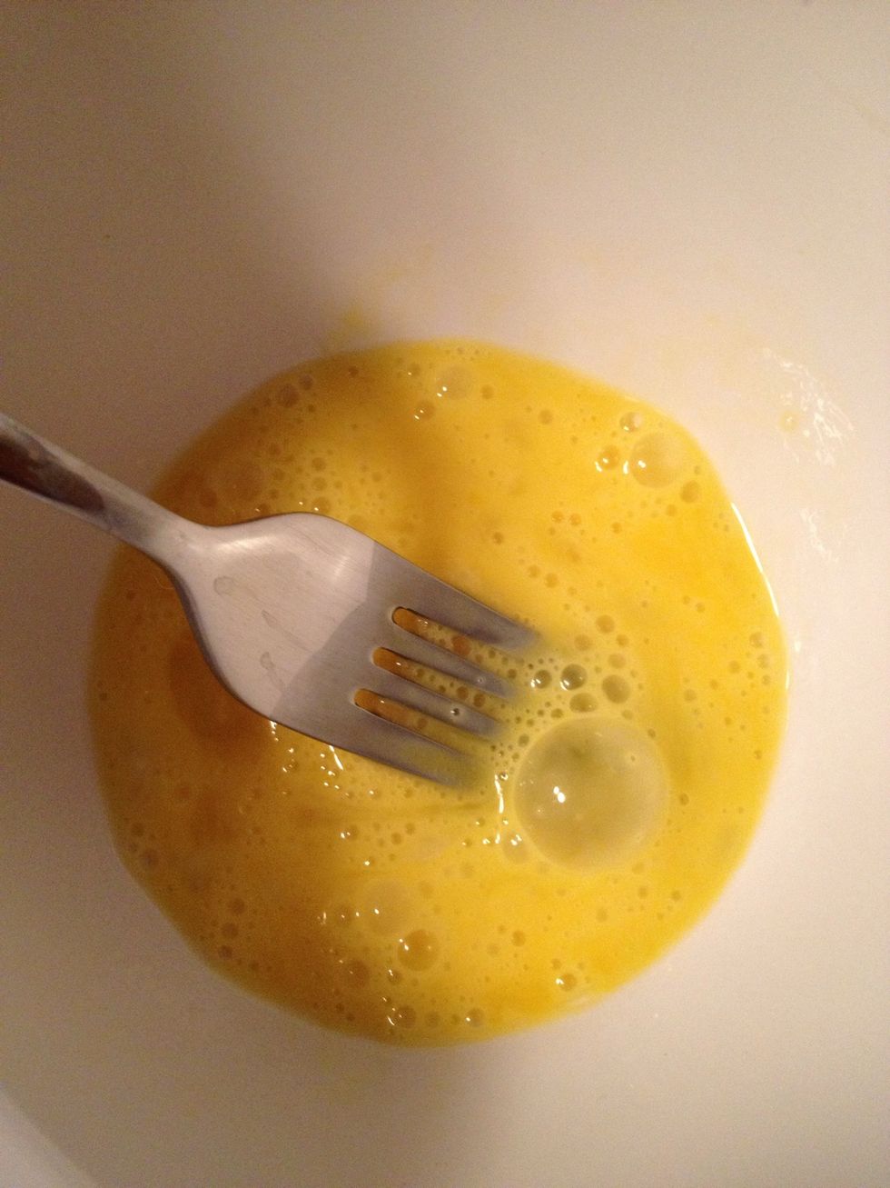 Beat 1 egg