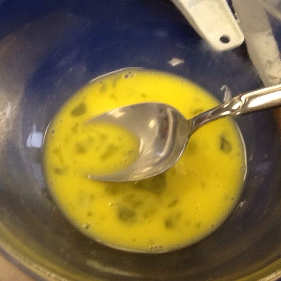 Beat 1 egg