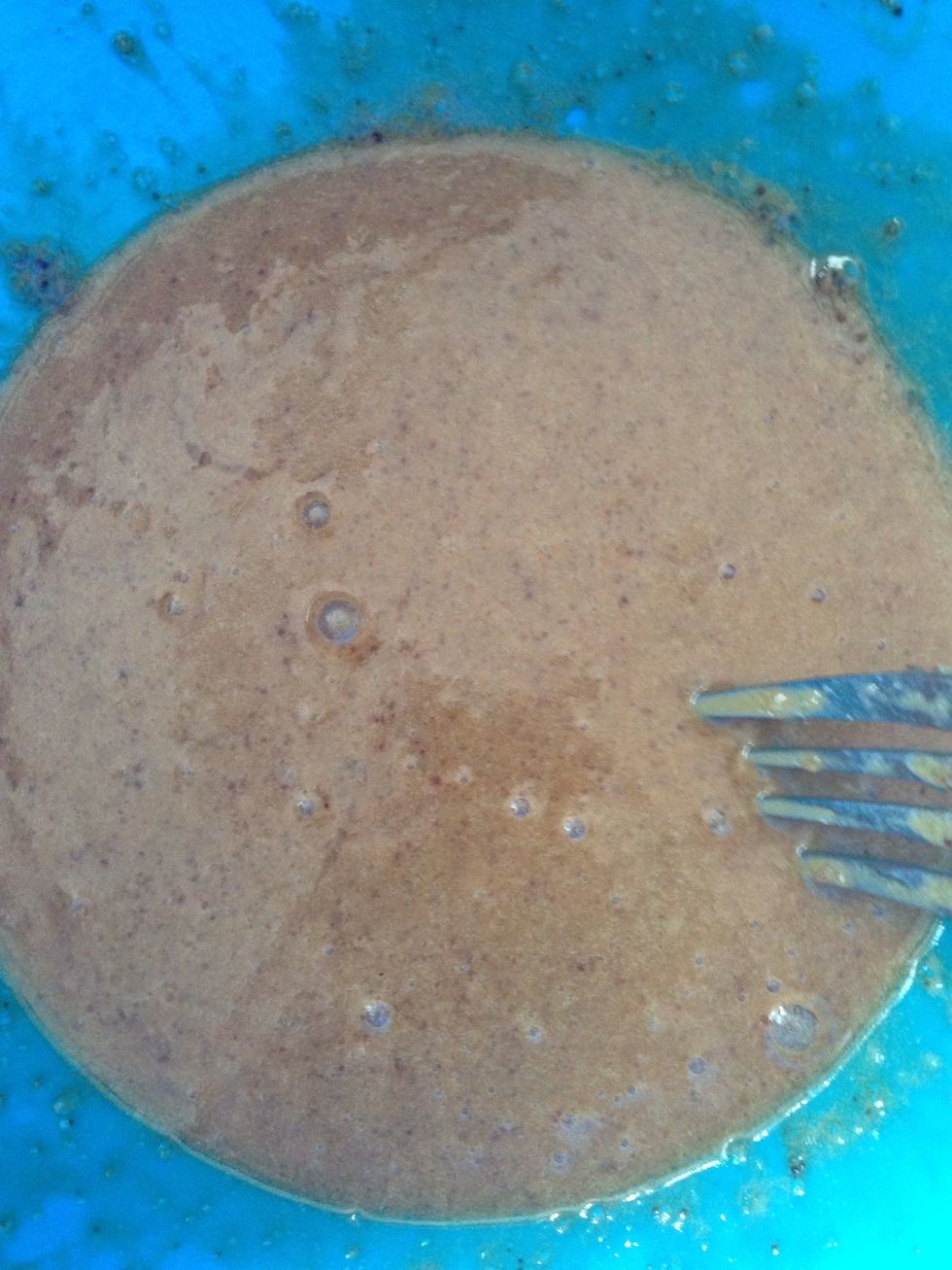 Beat butter and sugar until smooth. Then add egg and vanilla extract and beat it till fluffy.