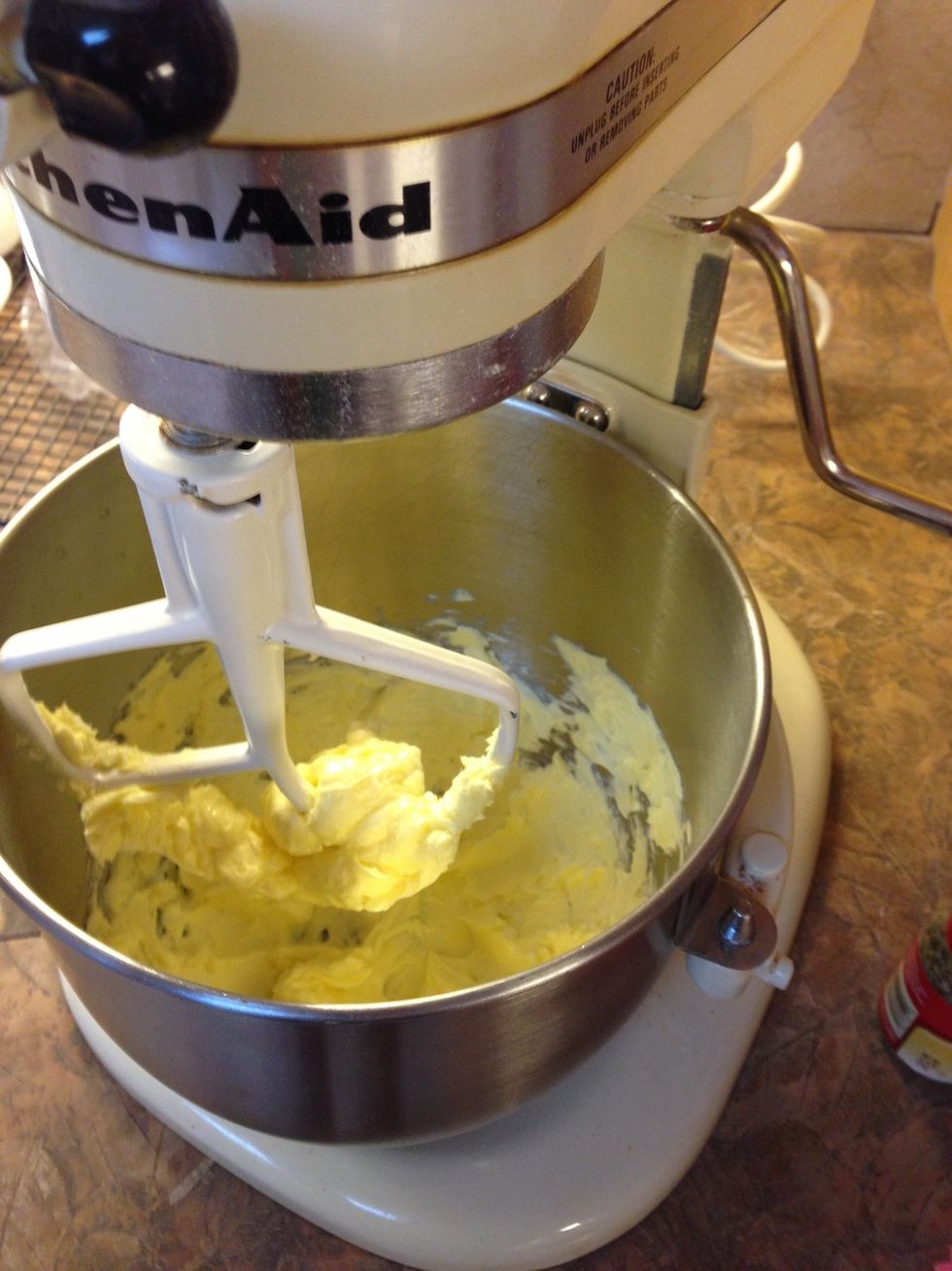 Beat butter or margarine till softened. Add sugar and beat till fluffy. Beat in milk and vanilla. Add flour and beat till well mixed.