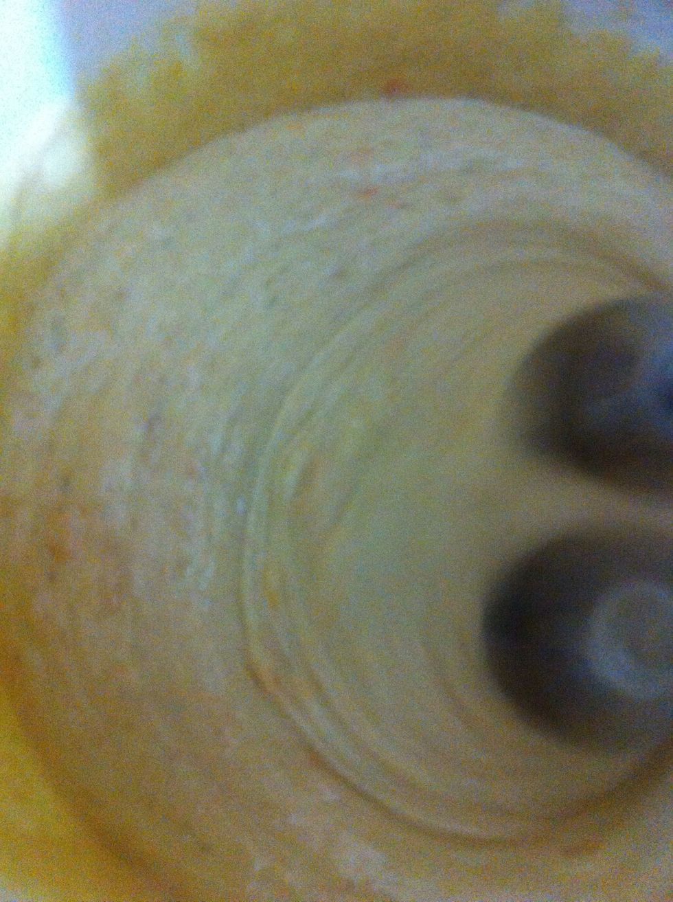 Beat for a minute now to get a homogeneous batter