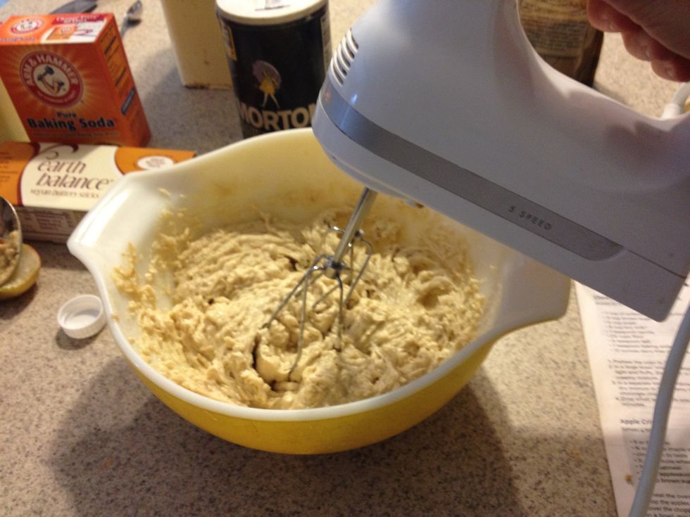 Beat (or mix with a spoon) until smooth.