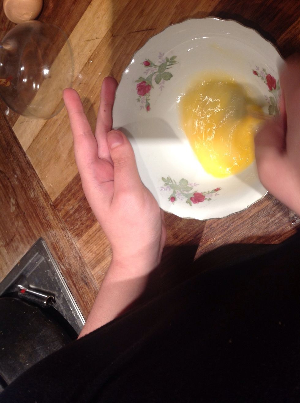 Beat the egg