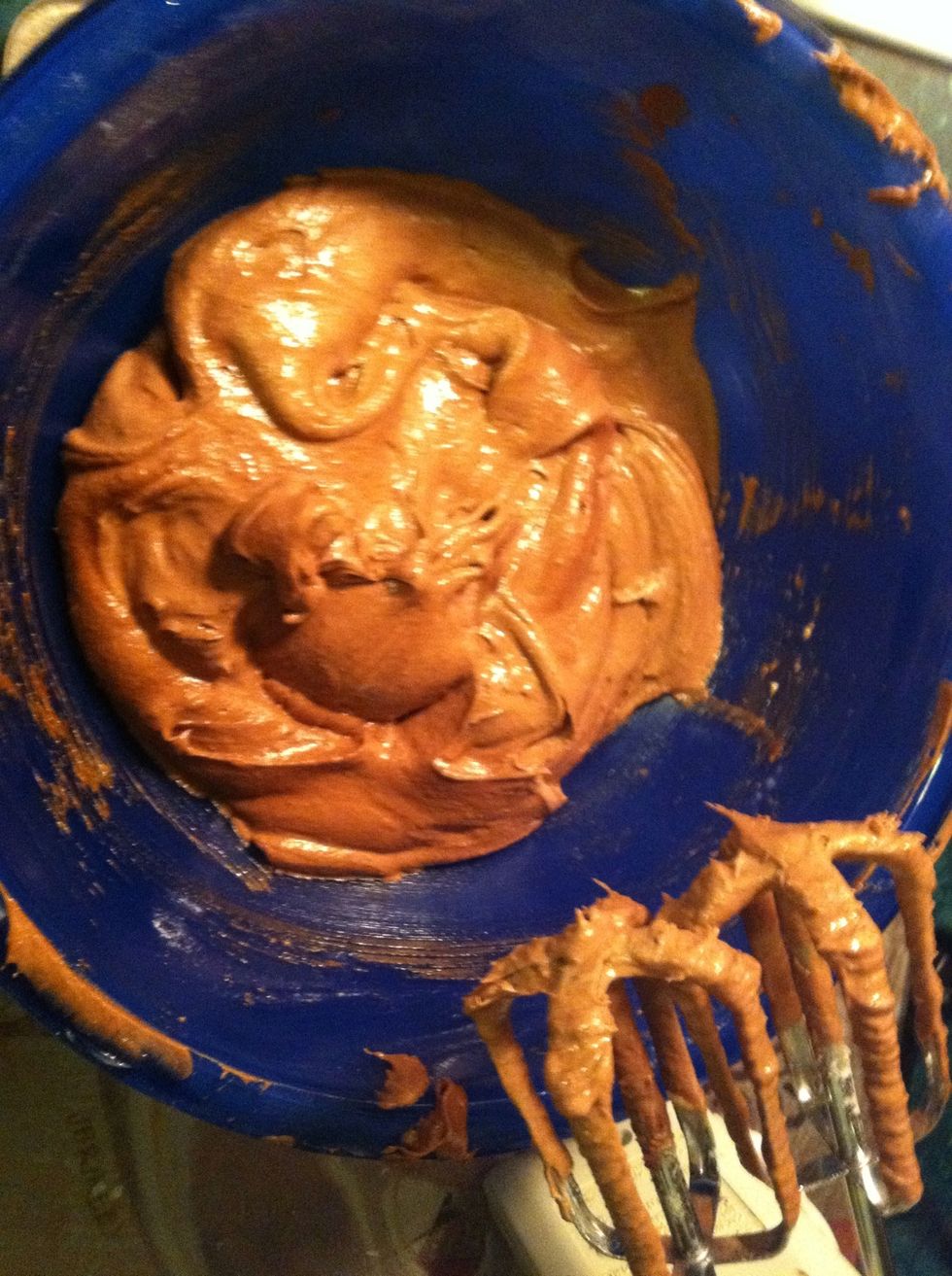 Beat the ingredients until smooth