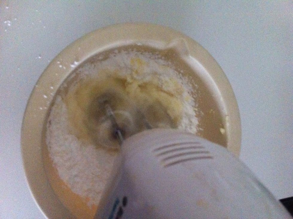 Beat these ingredients together with a mixer! \ud83d\udc4b\ud83d\udcaa